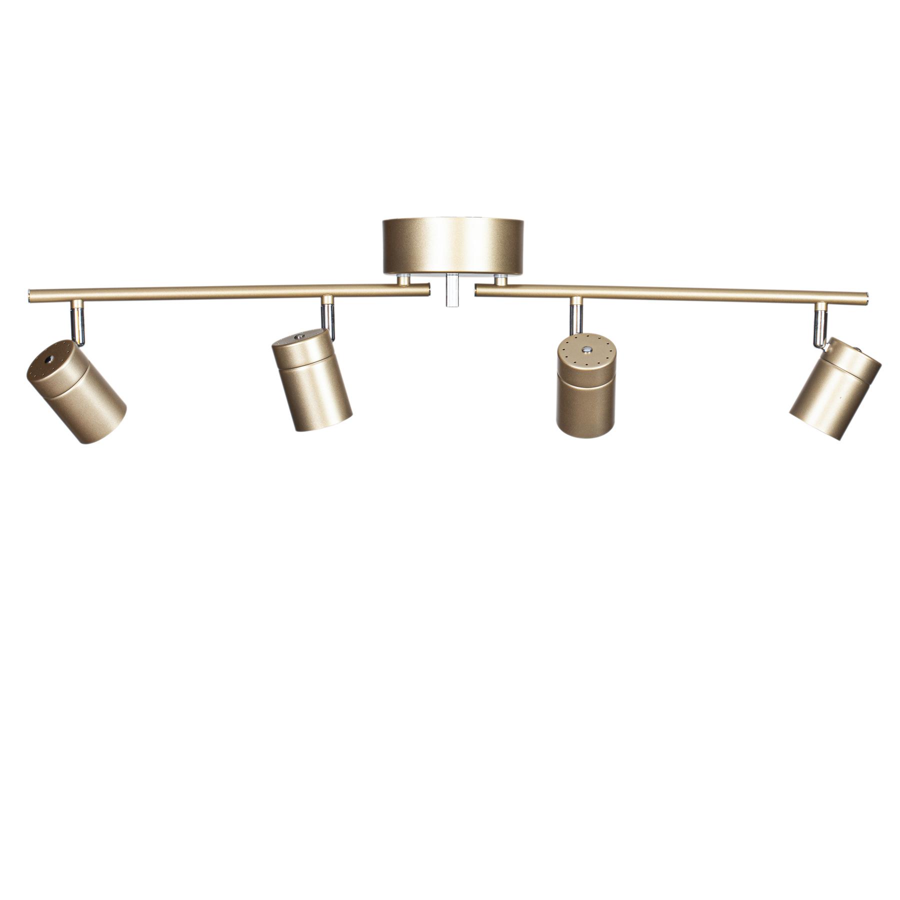 7391741007230 - By Rydens Deckenleuchte Correct in Gold GU10 4-flammig - yellow