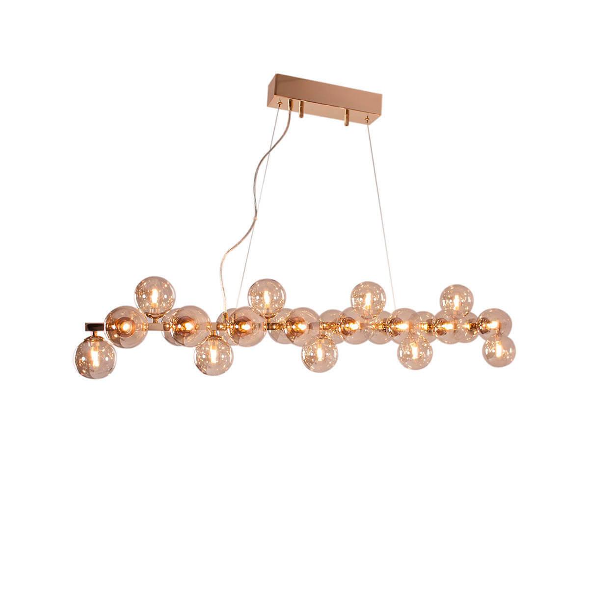 7391741009616 - By Rydéns Splendor Bar 25-flammig gold amber