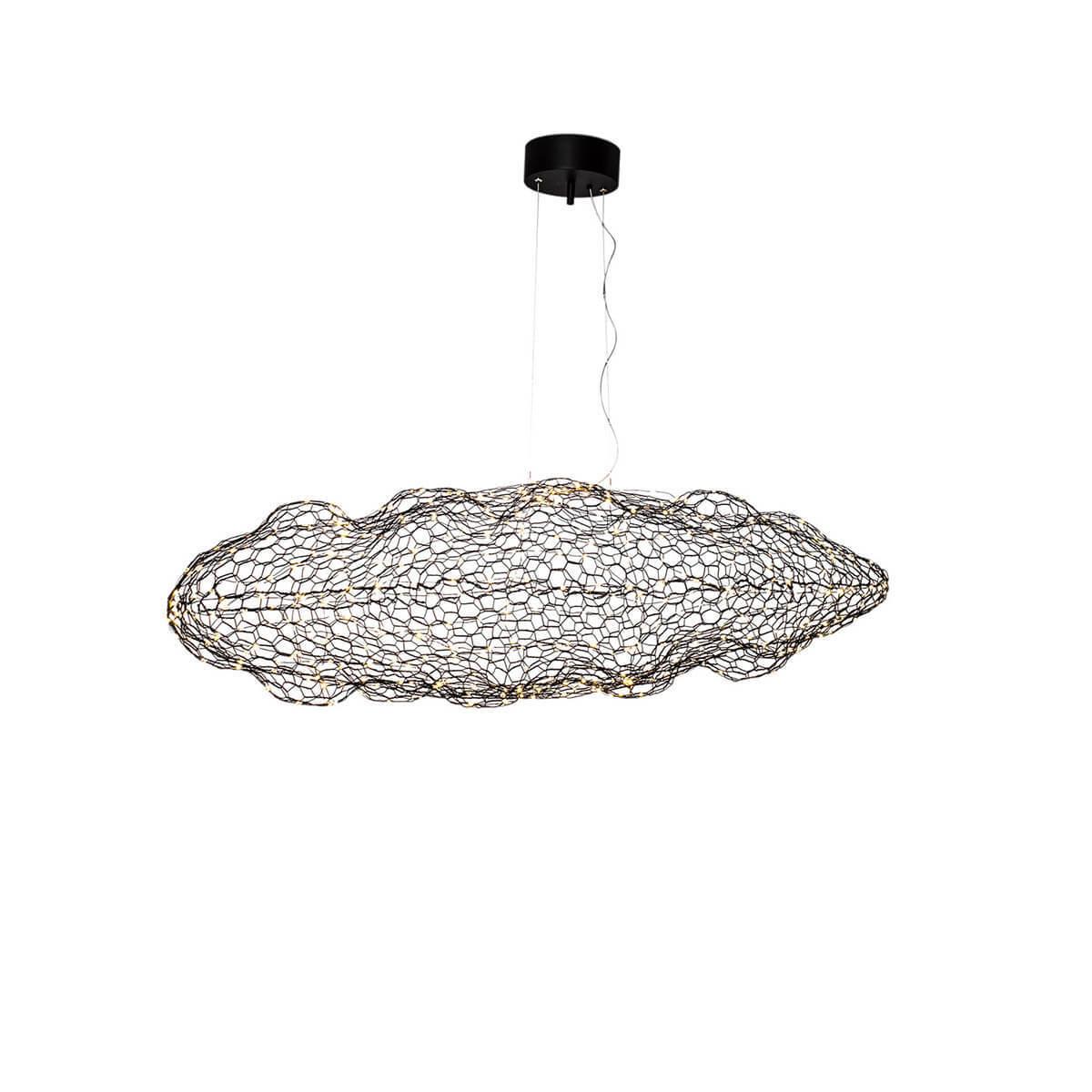 7391741012517 - By Rydéns Hayden LED-Hängelampe schwarz matt 76cm