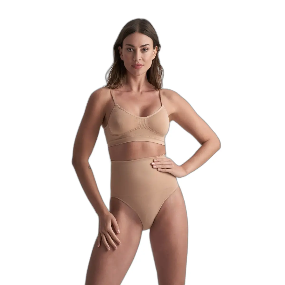Gaine taille haute sans coutures femme Bye Bra