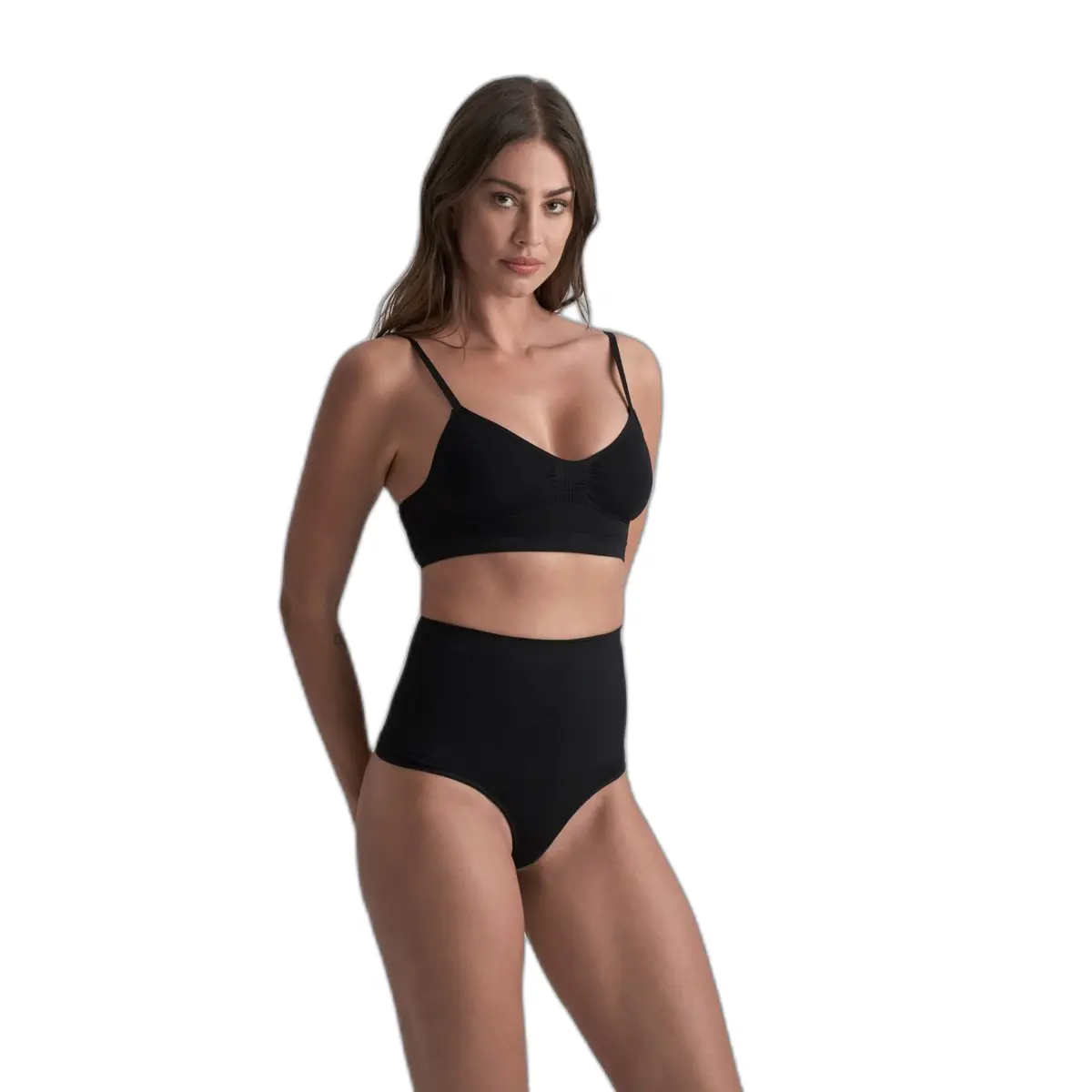 String taille haute sans coutures femme Bye Bra