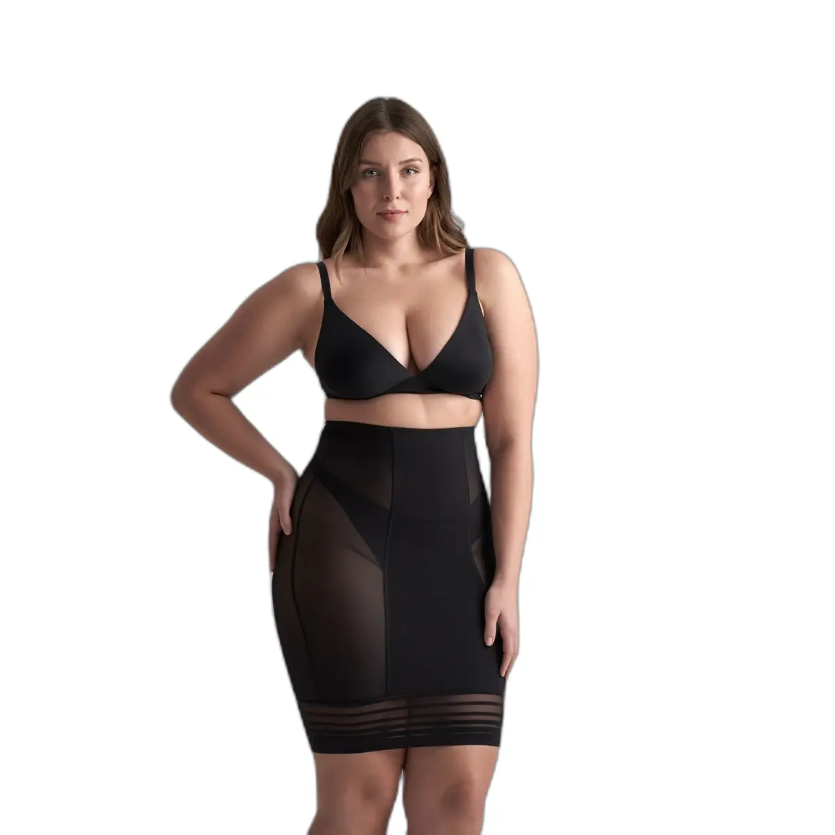 Jupe taille haute en maille femme Bye Bra
