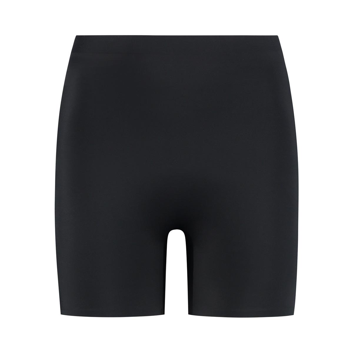 8718801015131 - - Sich nicht abzeichnende mittelstark formende Kontur-Shorts in Schwarz mit mittelhohem Bund