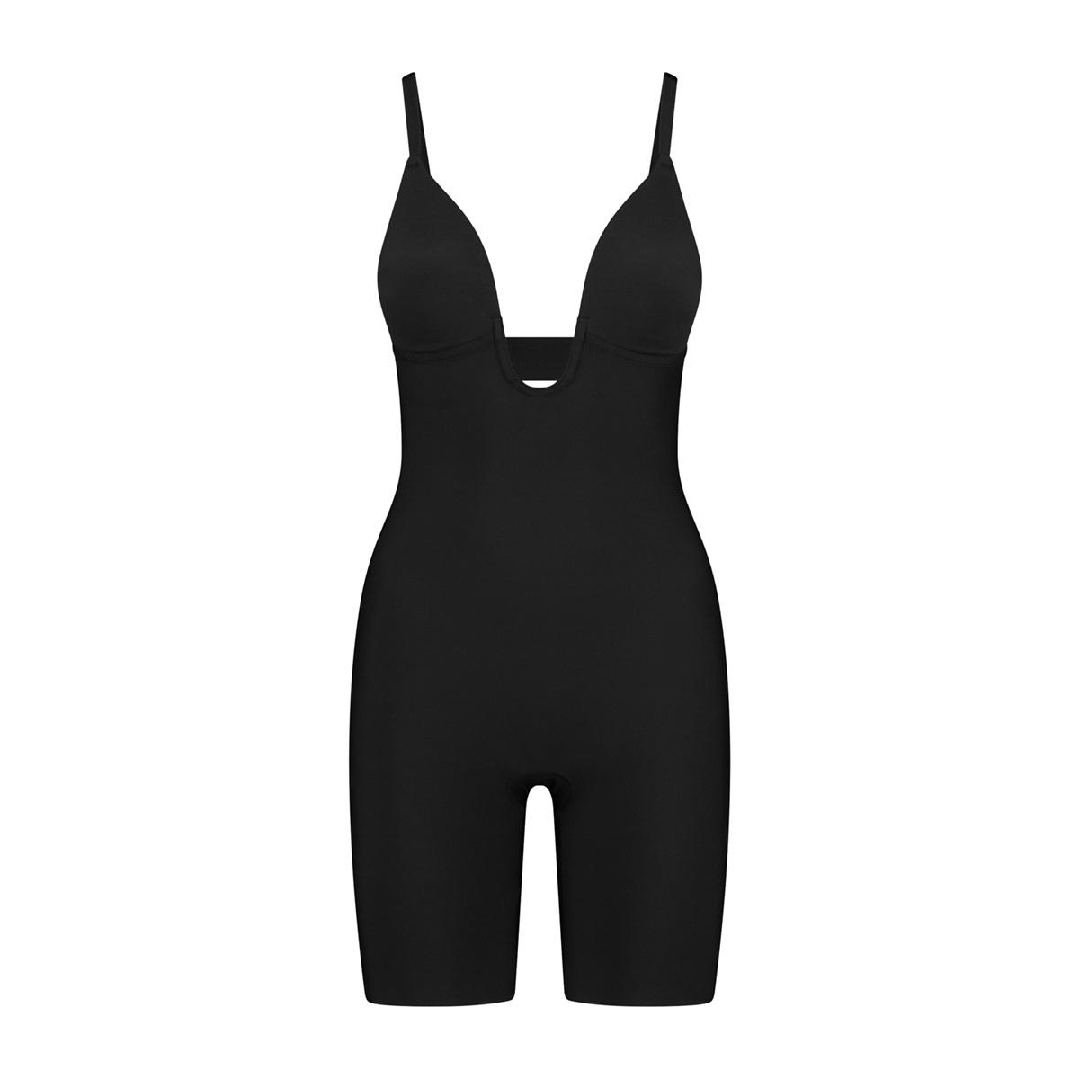 Body modellante con scollatura a V donna