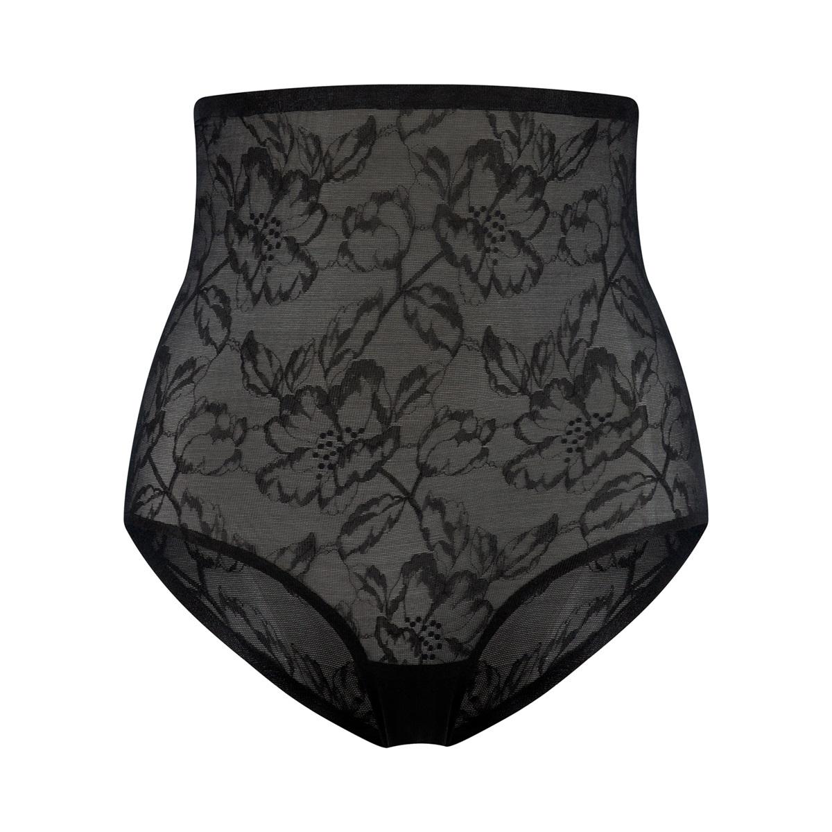 Culotte modellante alta in pizzo donna