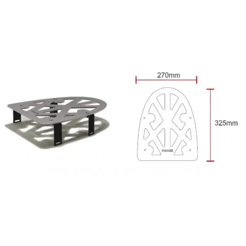 Rack Gepäckträger Alu C-Racer CNC