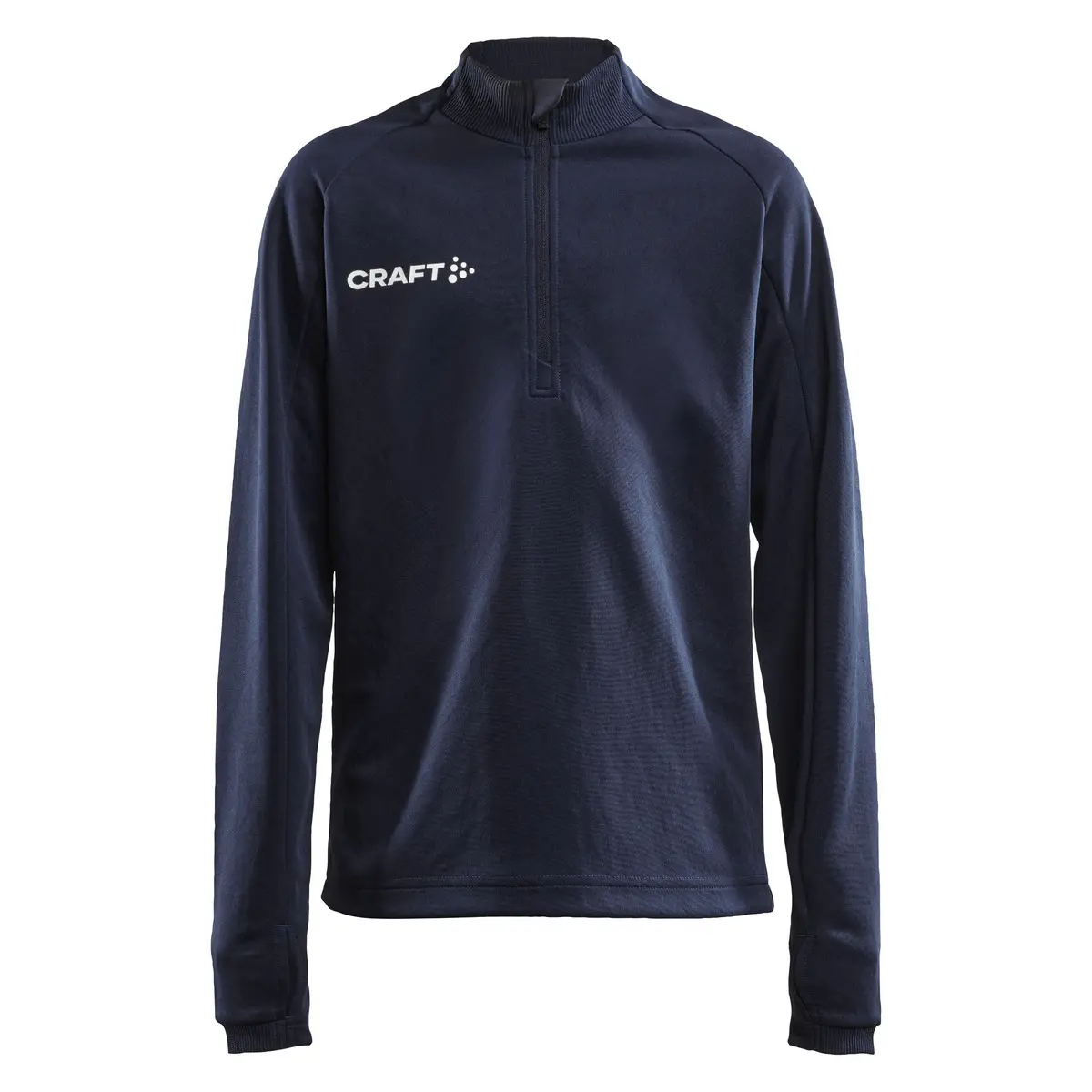 Kinder Sweatshirt mit 1/2 Reißverschluss Craft evolve