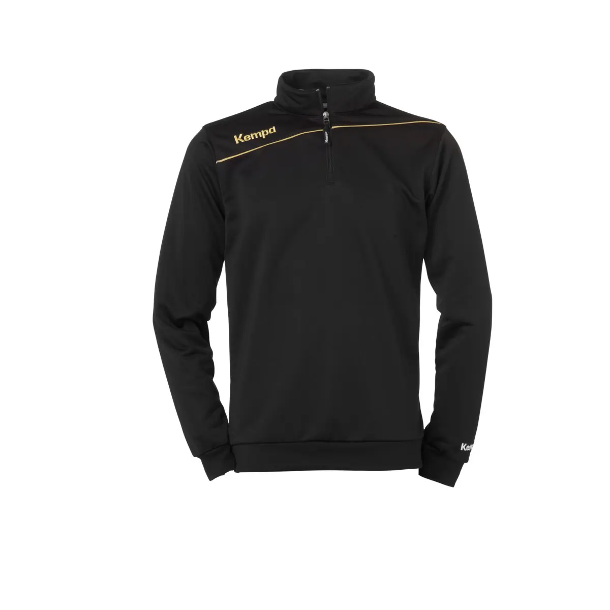 Sweatshirt 1/4 Reißverschluss Kind Kempa Gold