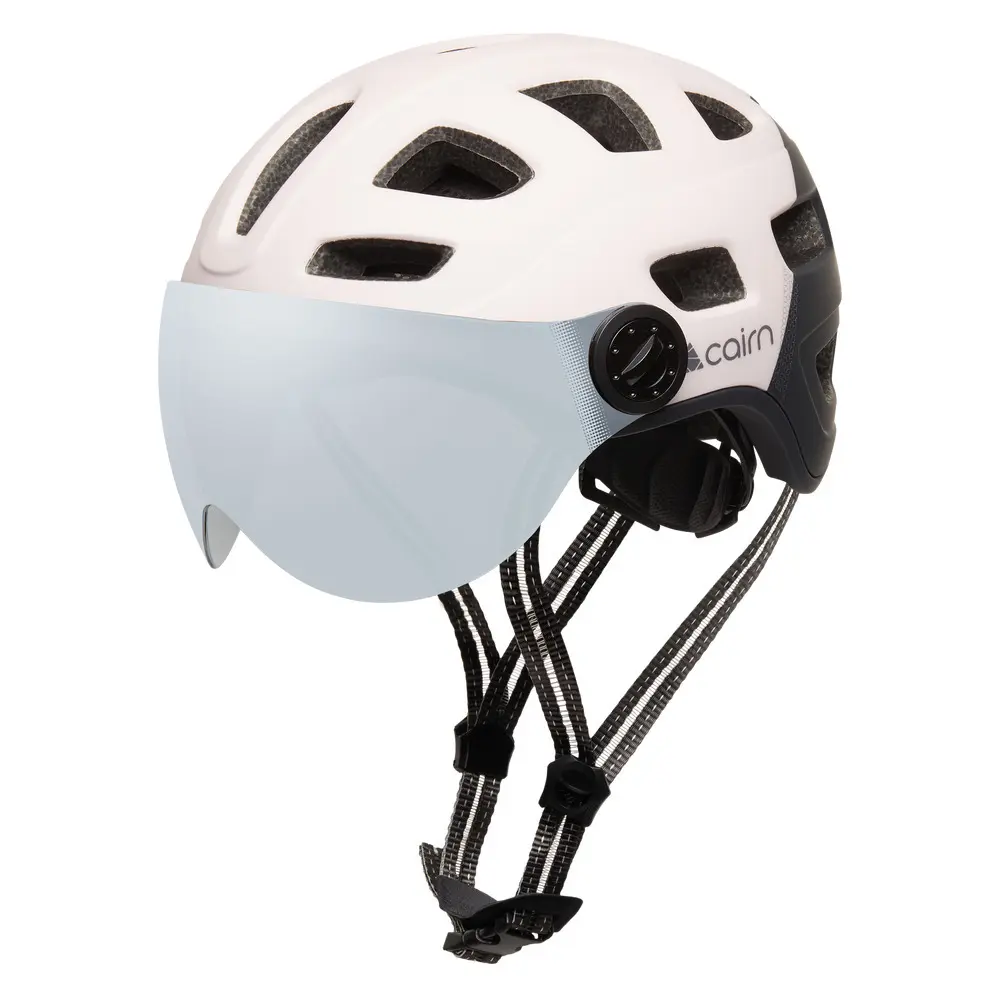 Fahrradhelm mit Led-Sucher und USB Cairn Quartz