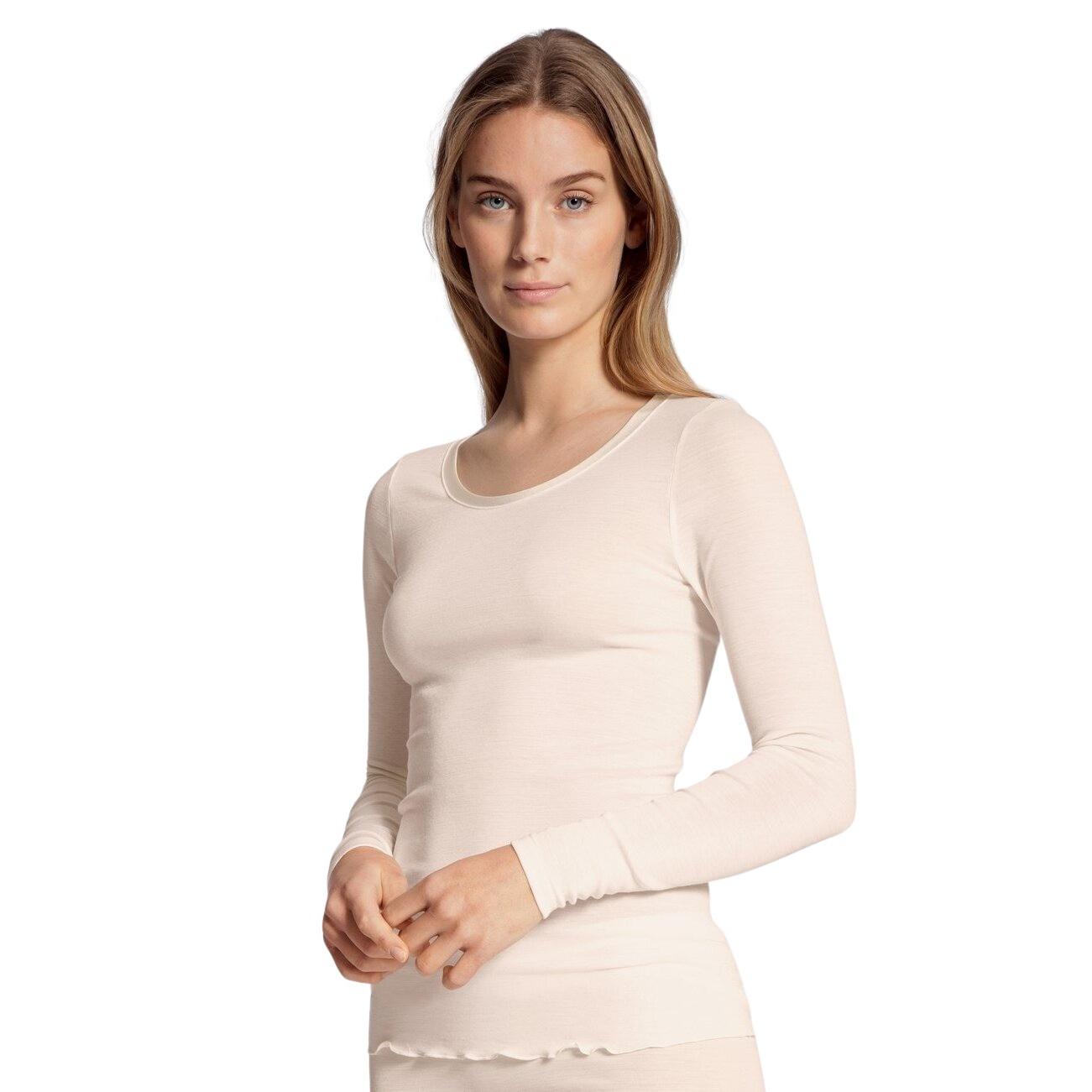 7613381210635 - Langarmshirt Wolle Seide Damen Calida True Confidence