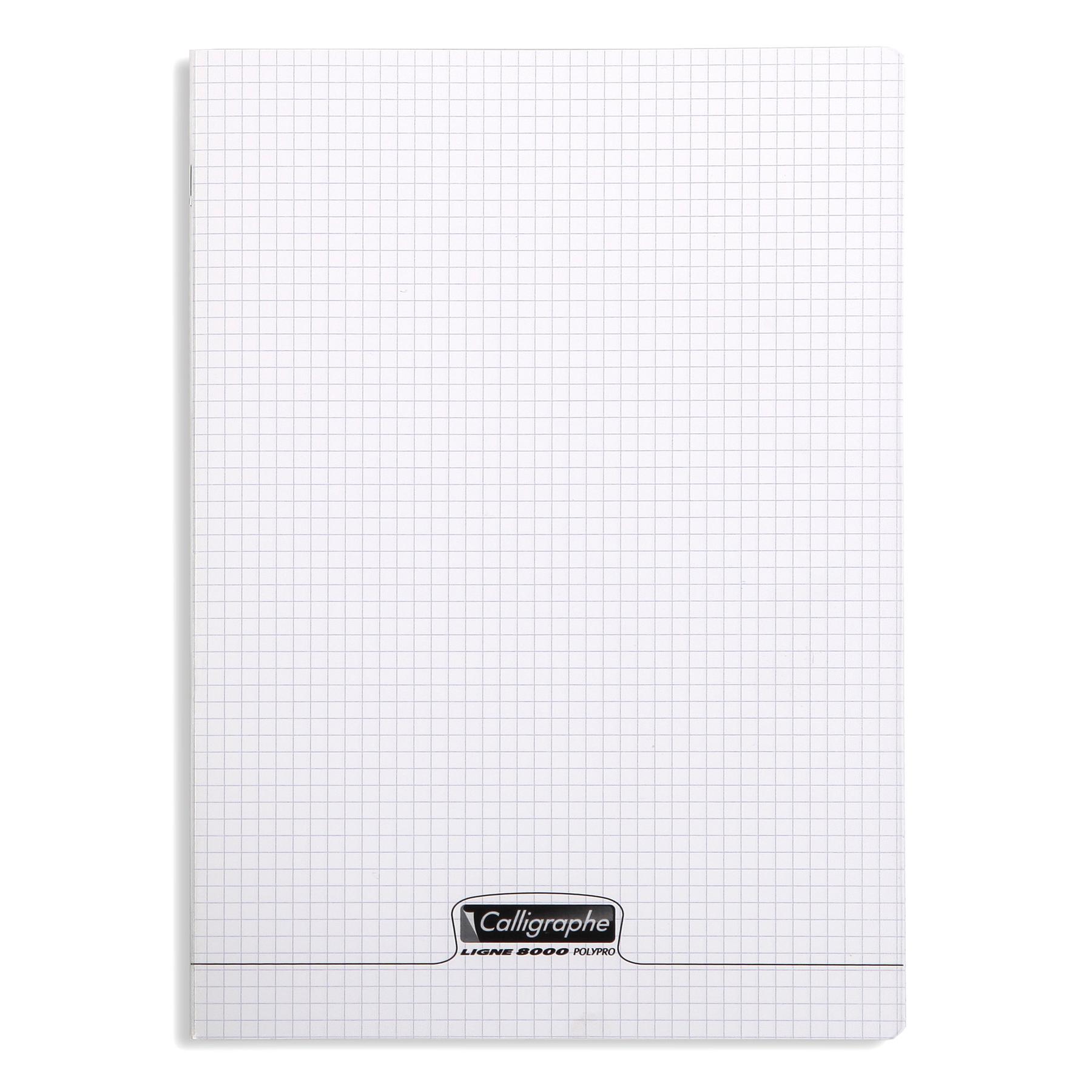 3210330181301 - Heft Piqué a4 96 Seiten klein kariert 8000 Polypro