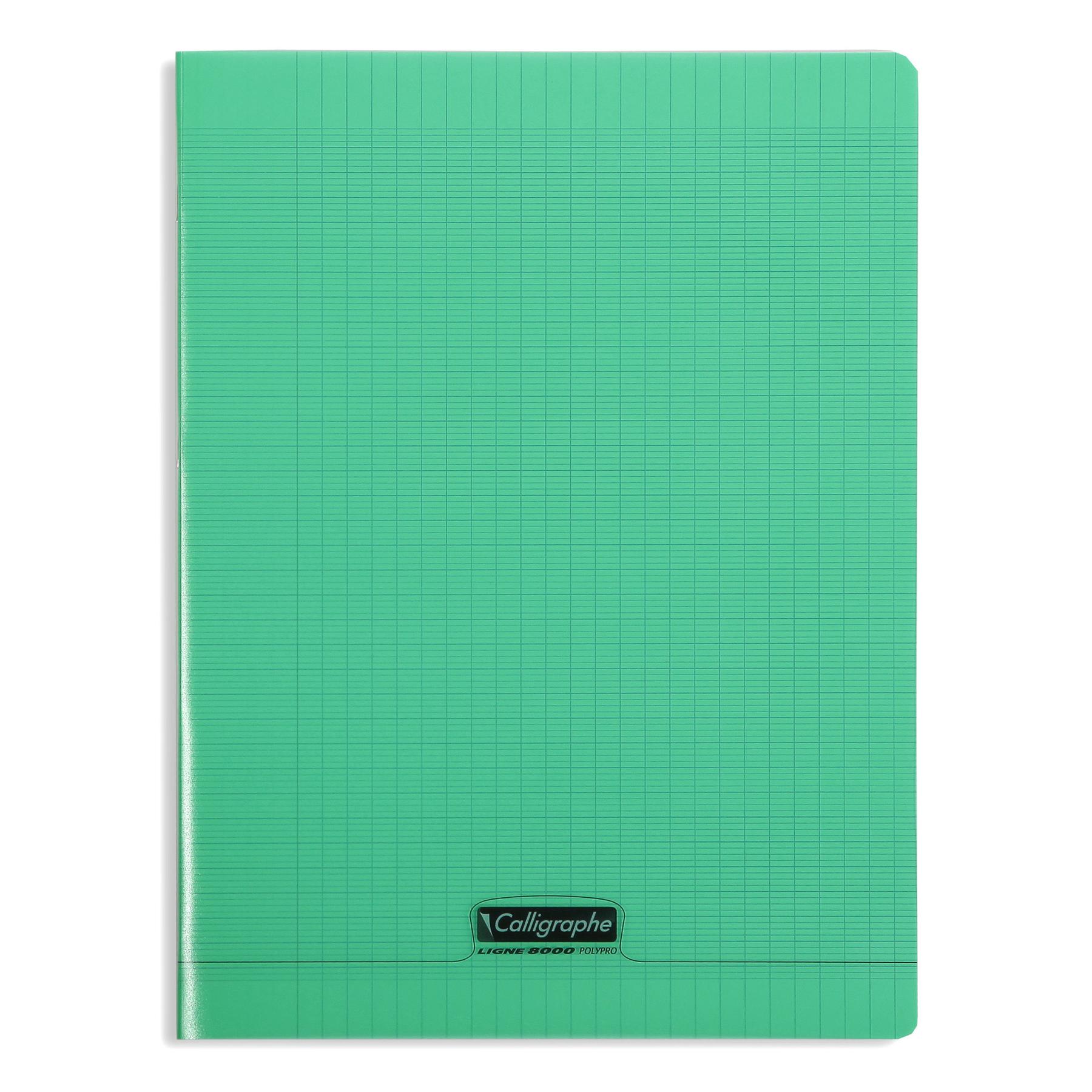 3210330181950 - Gepicktes Heft 96 Seiten groß kariert 8000 Polypro