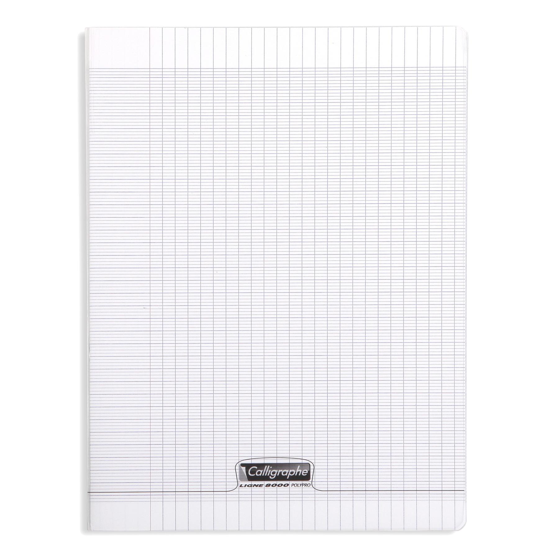 3210330183909 - Gepicktes Heft 192 Seiten groß kariert 8000 Polypro