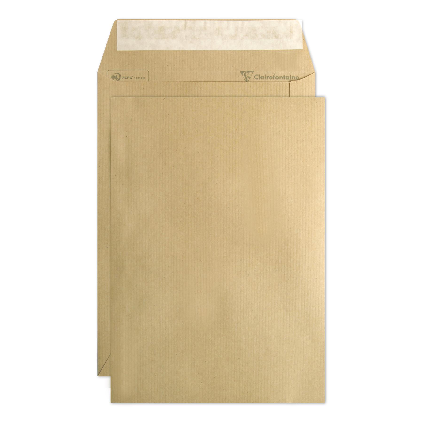 3329680074208 - Umschlag selbstklebend 162x229 Kraft Mille raies (x500)