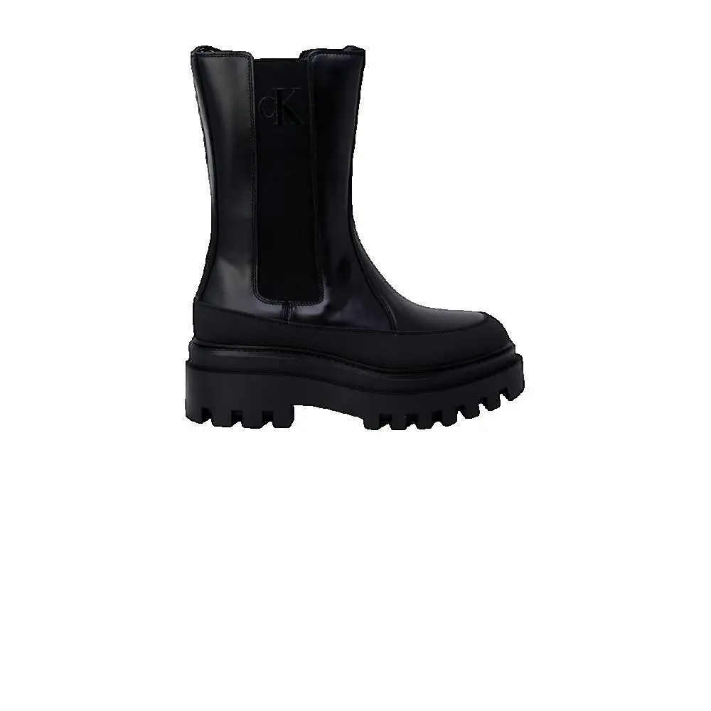 8720108730839 - Damen Stiefeletten Flatform Chelsea