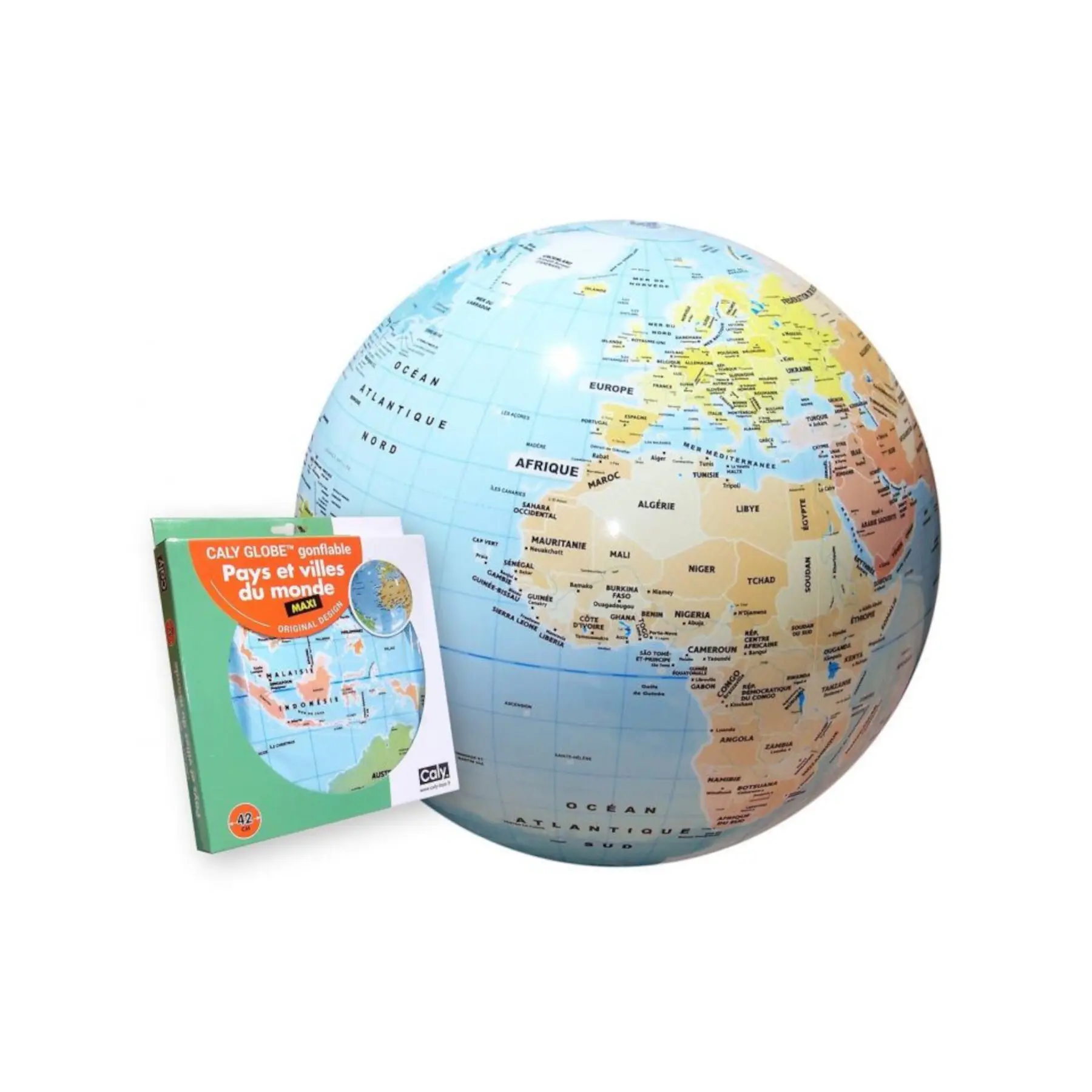 3760039940940 - Weltkugel Ballon Pays Et Villes Du Monde (x2)