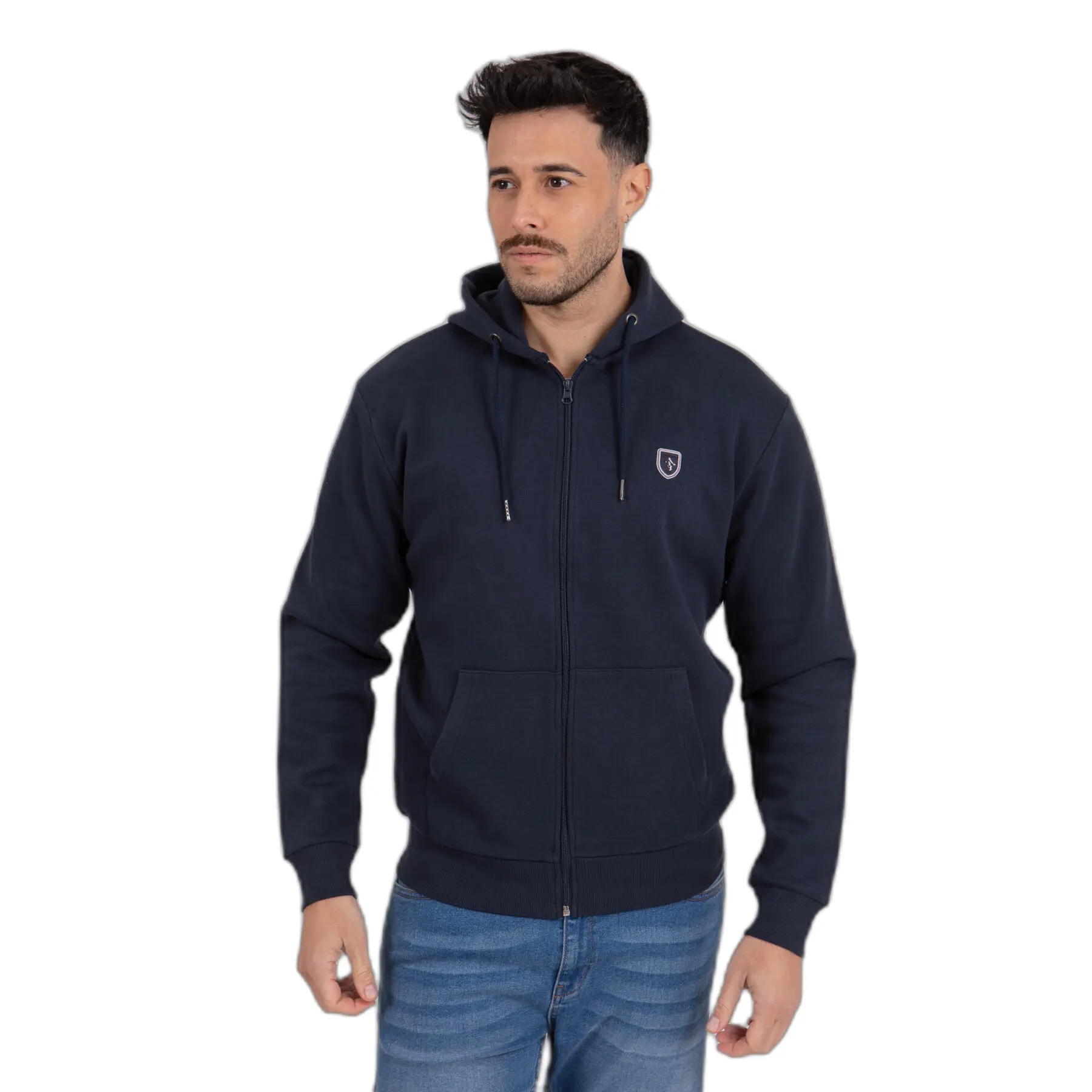 Kapuzensweatshirt mit Reißverschluss Camberabero