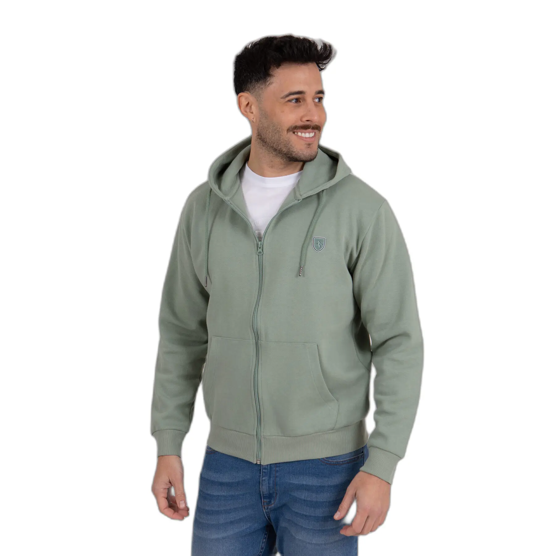 Kapuzensweatshirt mit Reißverschluss Camberabero