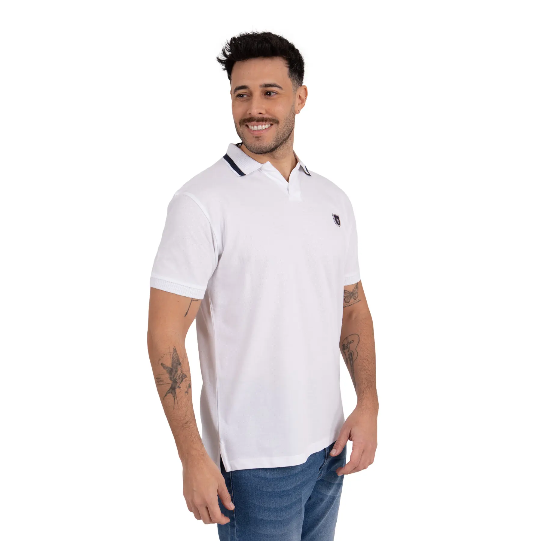 Polo-Shirt aus Piqué-Baumwolle Camberabero