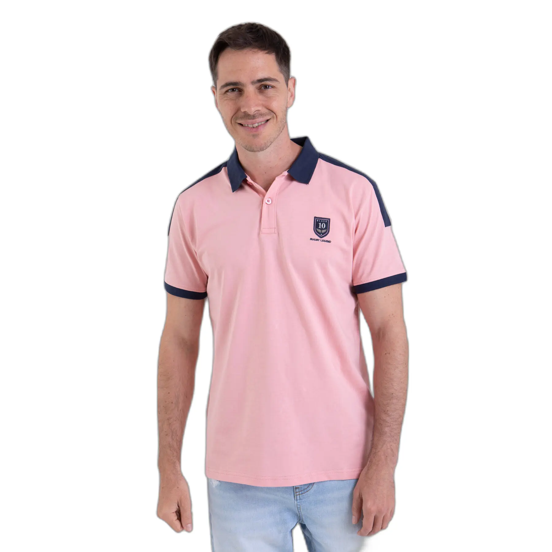 Polo mit Schulterstreifen Camberabero