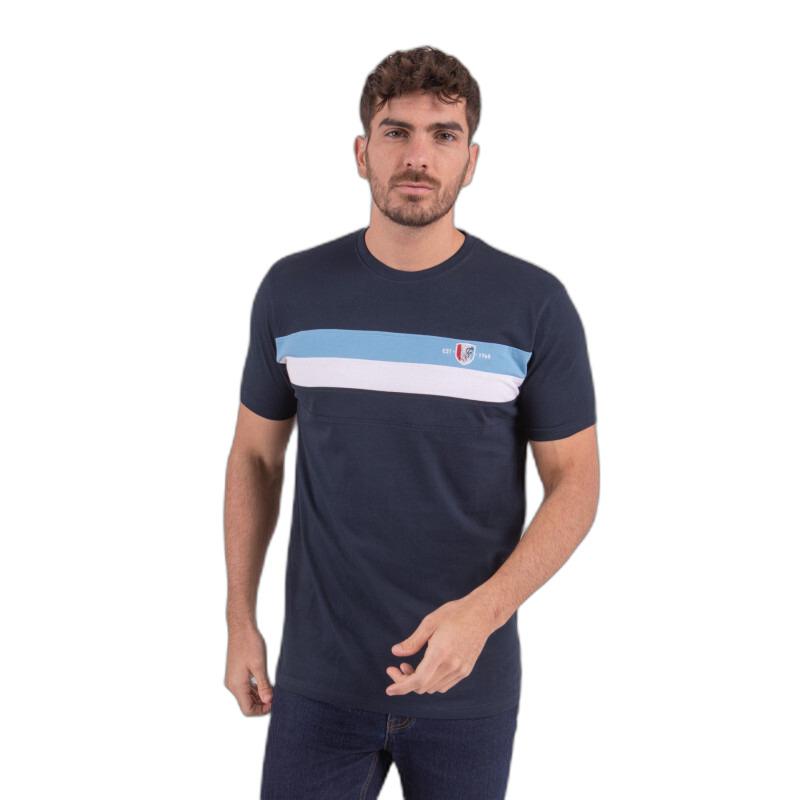 3661920879021 - T-Shirt mit dreifarbigen Streifen Camberabero