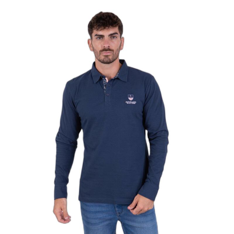 3661920886036 - Langarm-Polo mit Ellbogenpatches Camberabero