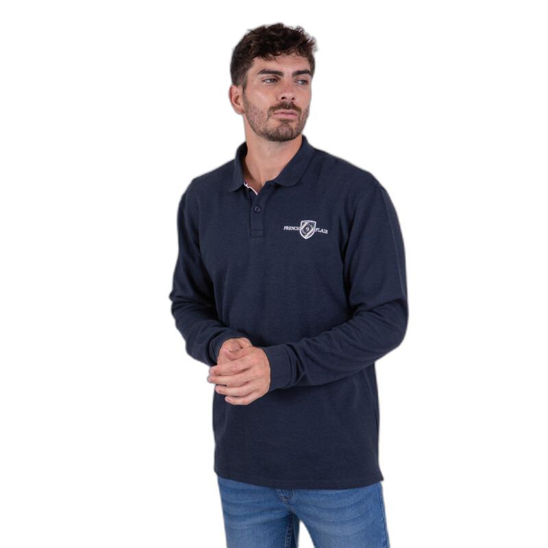 3661920888801 - Langärmeliges Poloshirt aus Mesh Camberabero