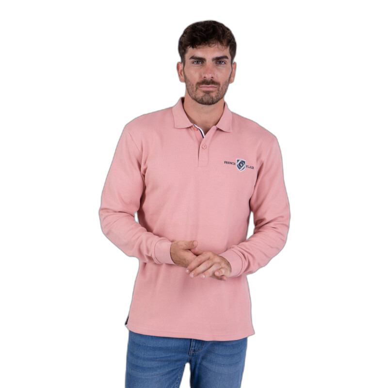 3661920889044 - Langärmeliges Poloshirt aus Mesh Camberabero