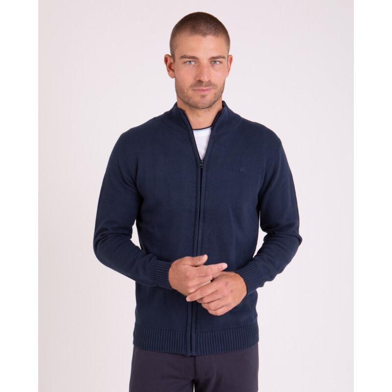 3661920894826 - Hochschließender Cardigan mit Reißverschluss Camberabero