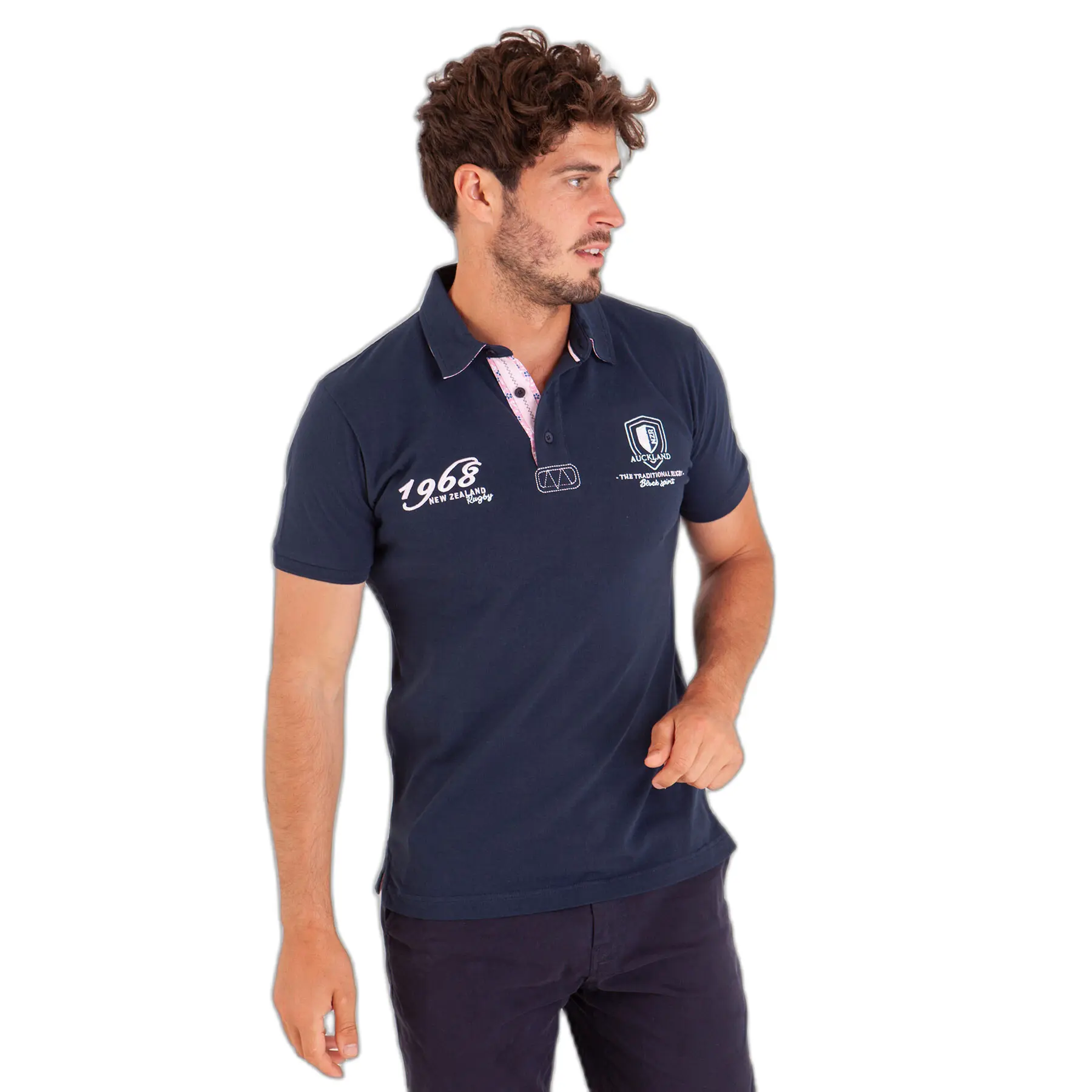 3661920330942 - Polo-Shirt mit Stickereien Brust Camberabero