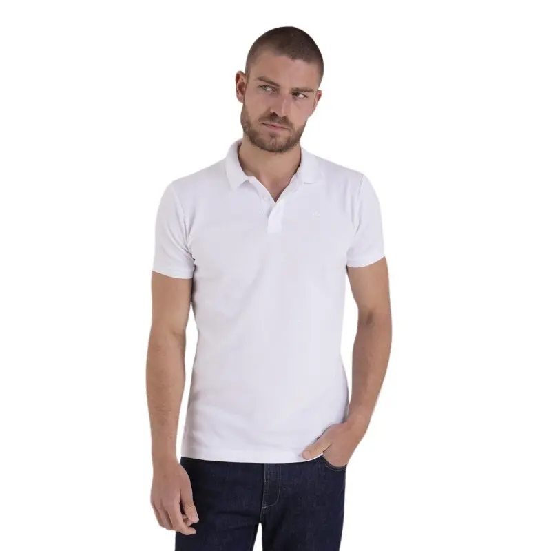 3661920332489 - Polohemd aus Cloqué-Maschenware mit Fantasiemuster Camberabero