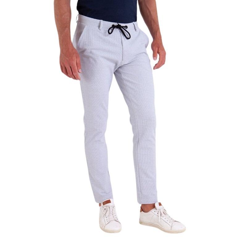 3661920337002 - Ausgefallene Chinohose mit elastischem Bund Camberabero