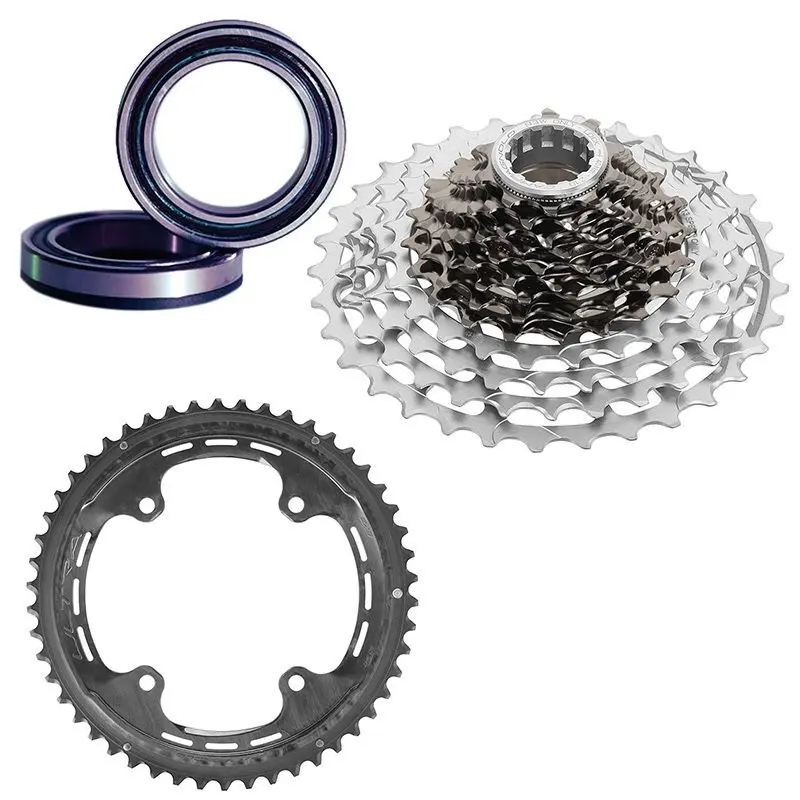 Vollständige Gruppe Campagnolo Super Record Ultra Qck-Tech 52T10-33T