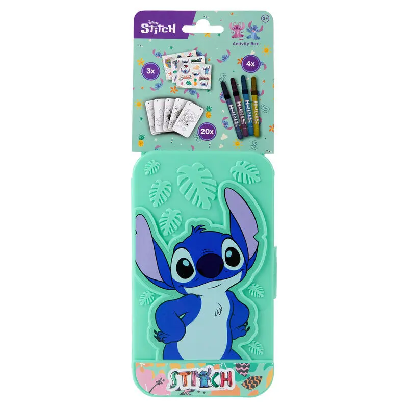 Coffret für Schreibwaren Aktivitäts-Set Canenco Disney Stitch