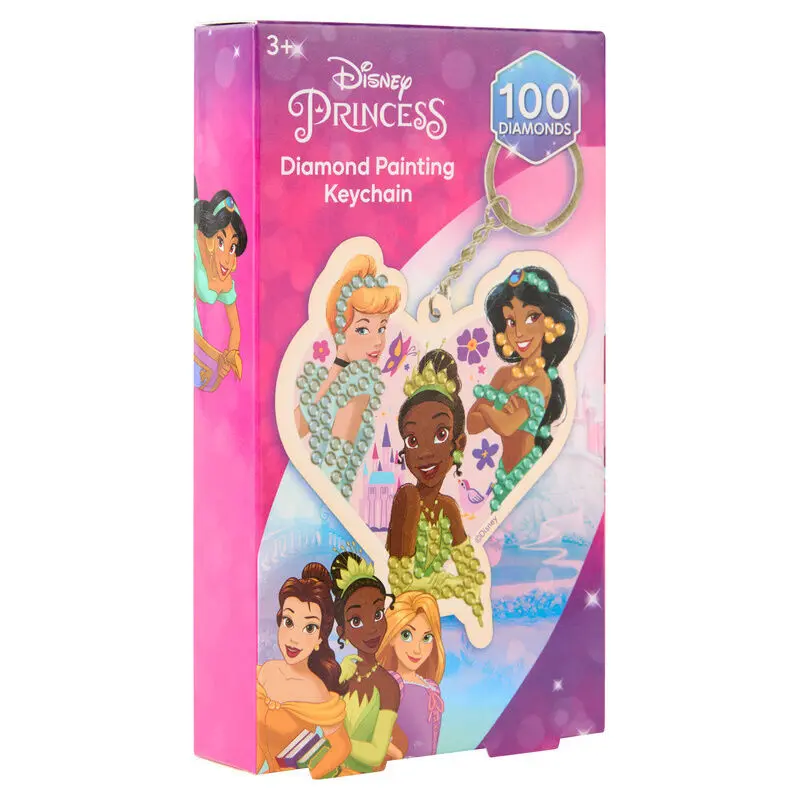 Schlüsselanhänger Kind Canenco Disney Princess Diamond