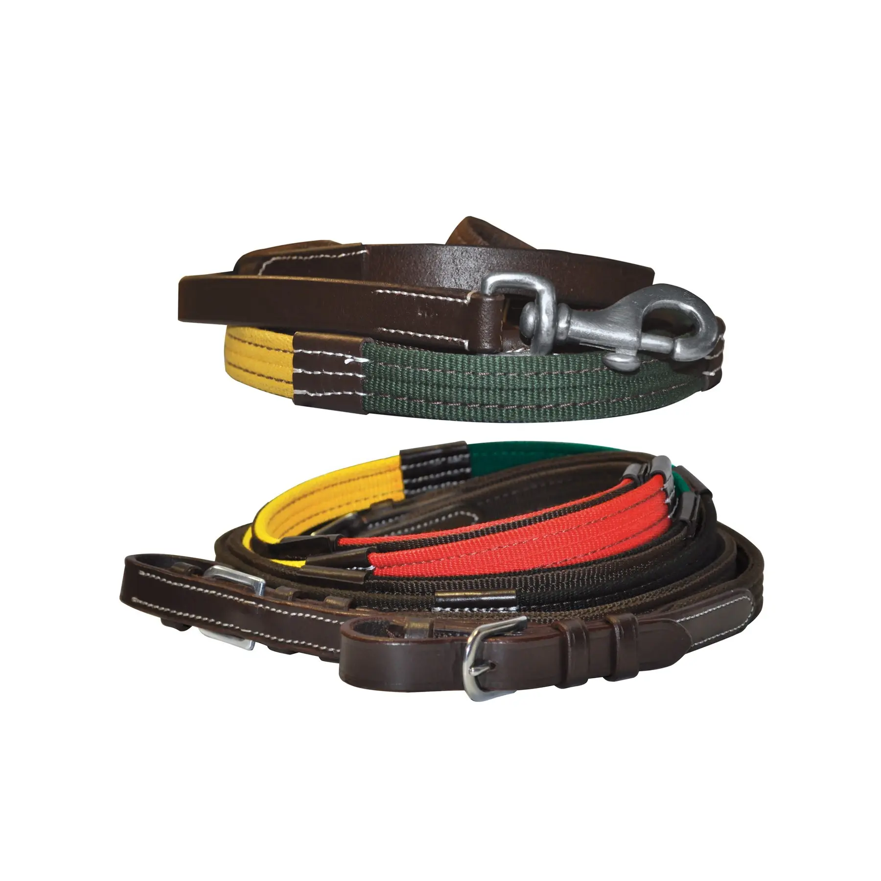 Canter Marron Horse Reins