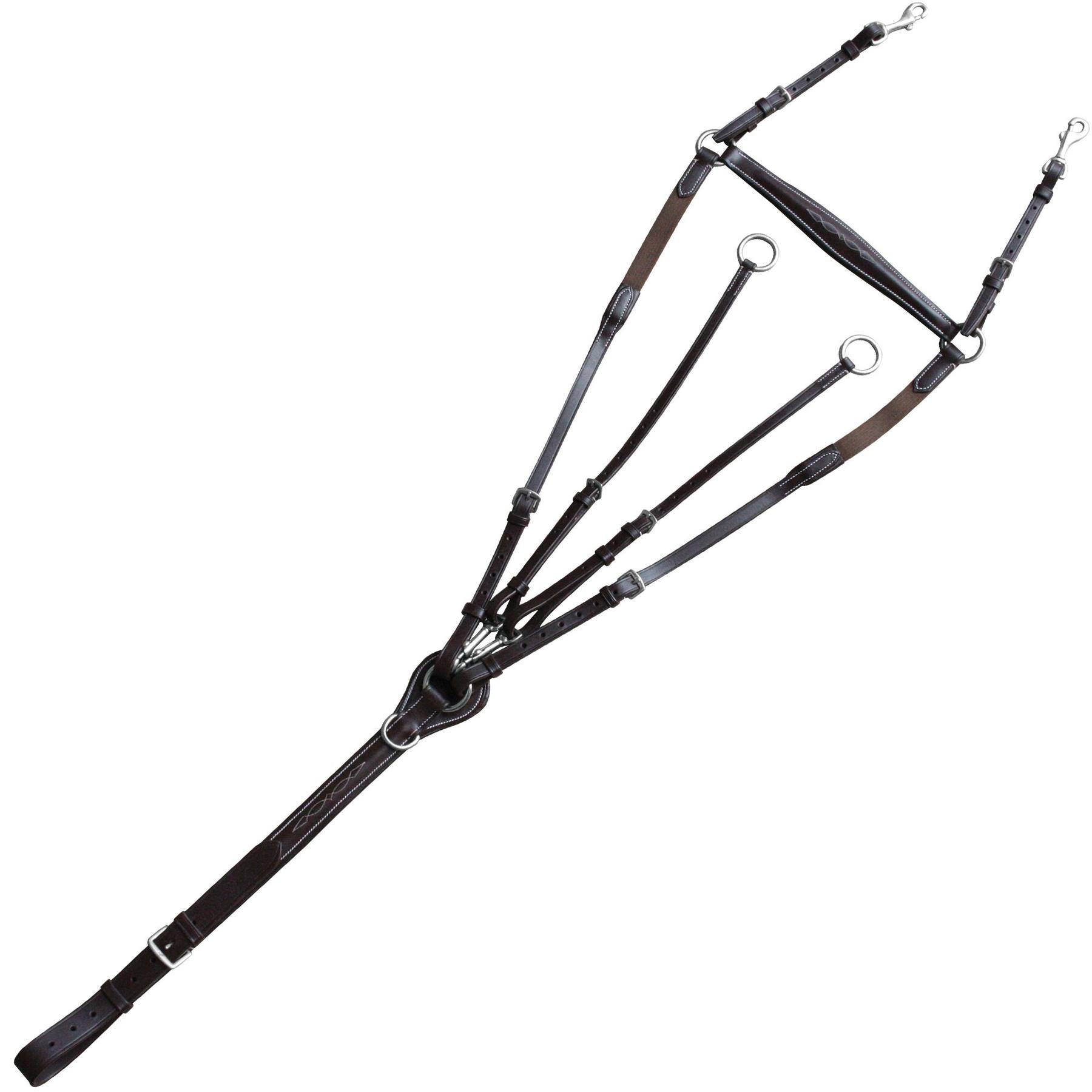 Collare da caccia per cavallo con cuciture Canter