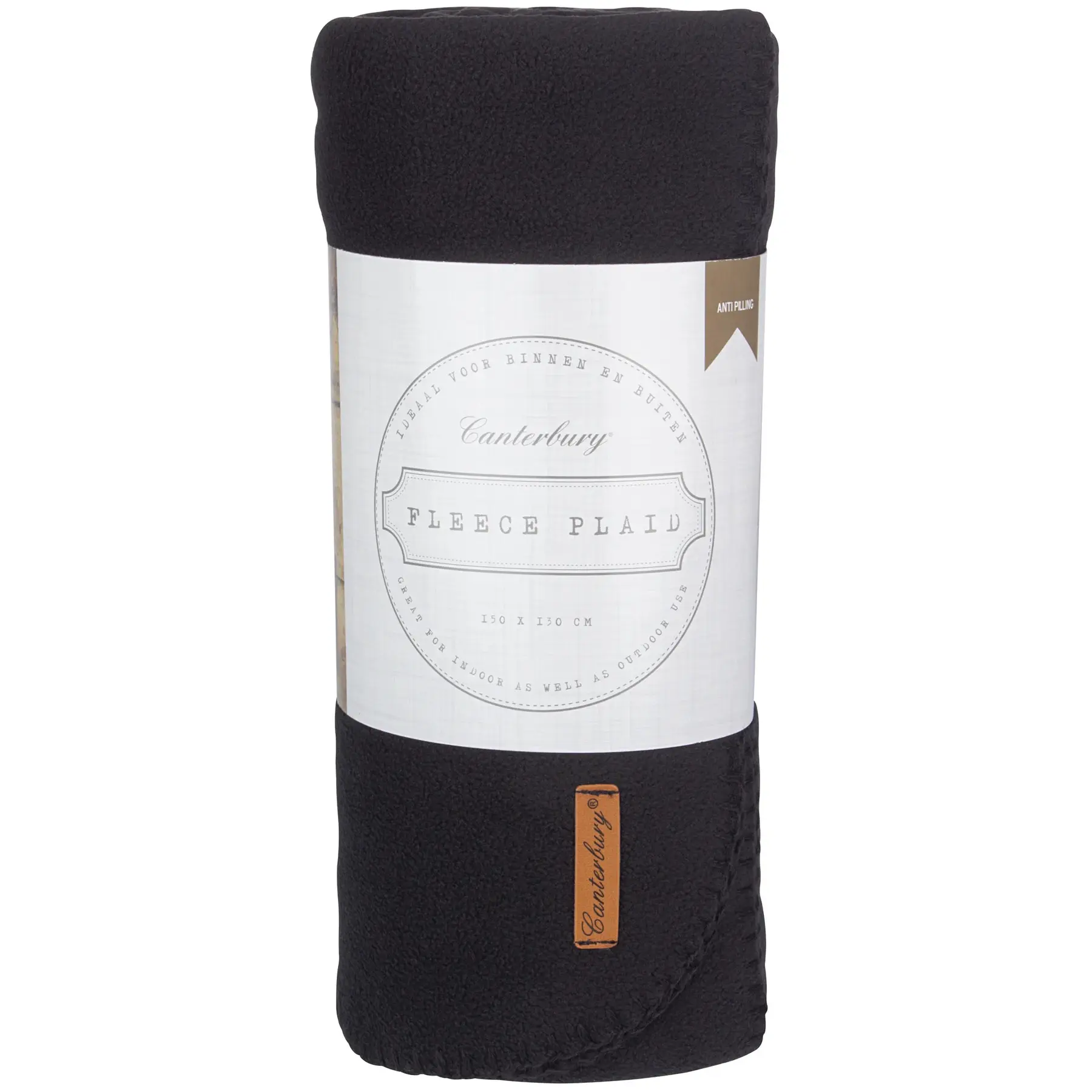 Karierte Fleece-Decke Canterbury Bergen-280