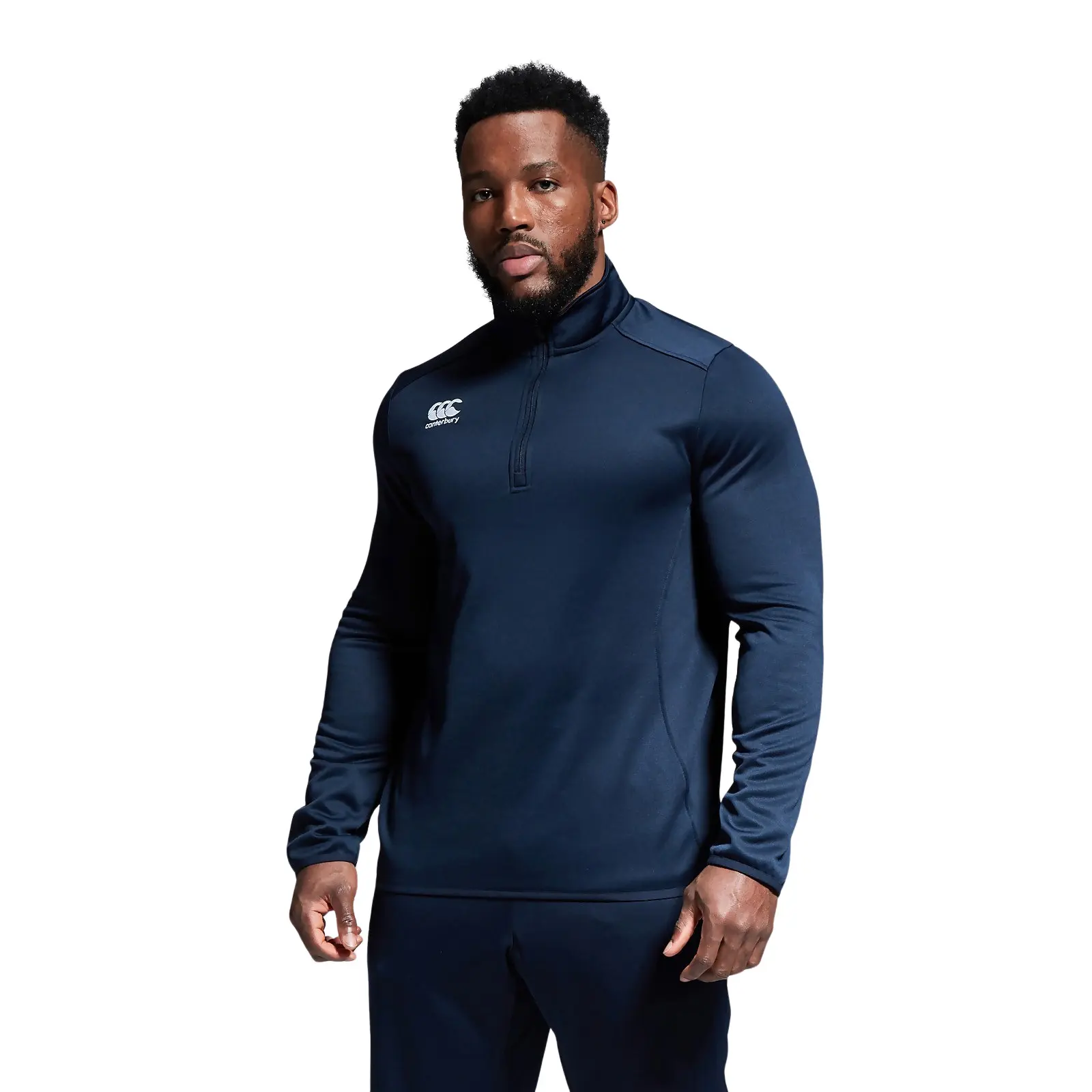 1/4-Zip-Trainingsoberteil Canterbury Club