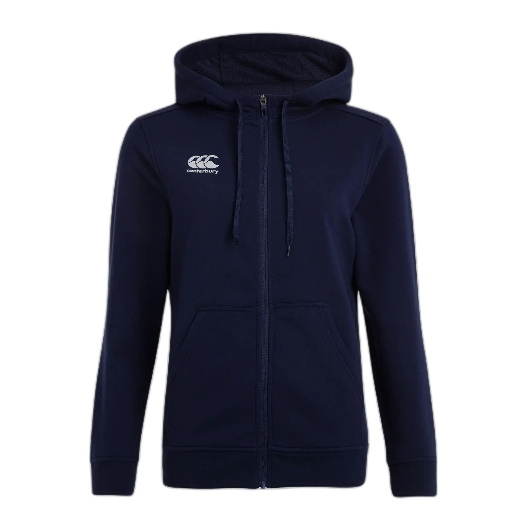 Damen Fleece-gefütterter Hoodie mit Reißverschluss Canterbury