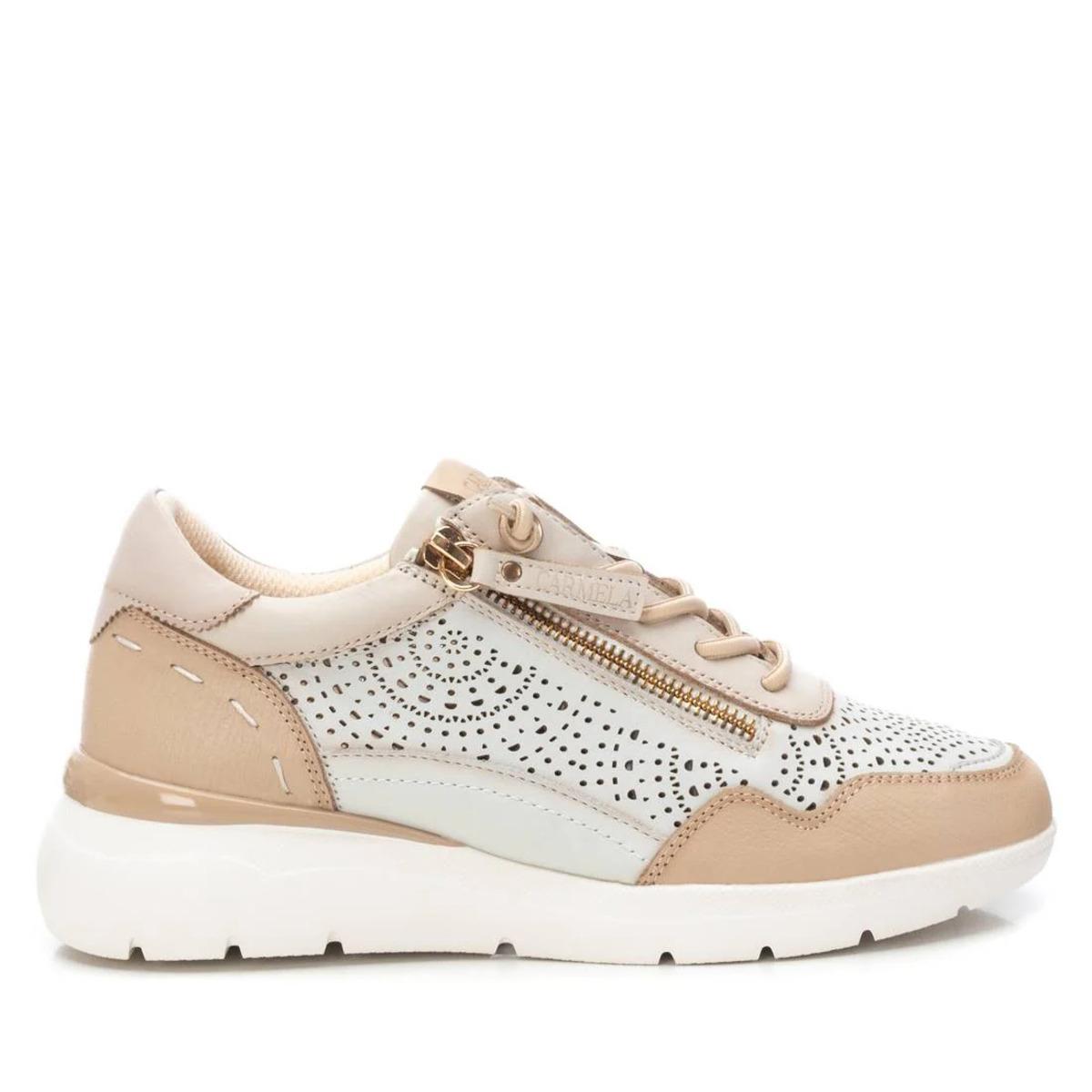 8445901899018 - Damen Leder Sneakers mit seitlichem Reißverschluss Carmela 8445901899018 - Damen Leder Sneakers mit seitlichem Reißverschluss Carmela