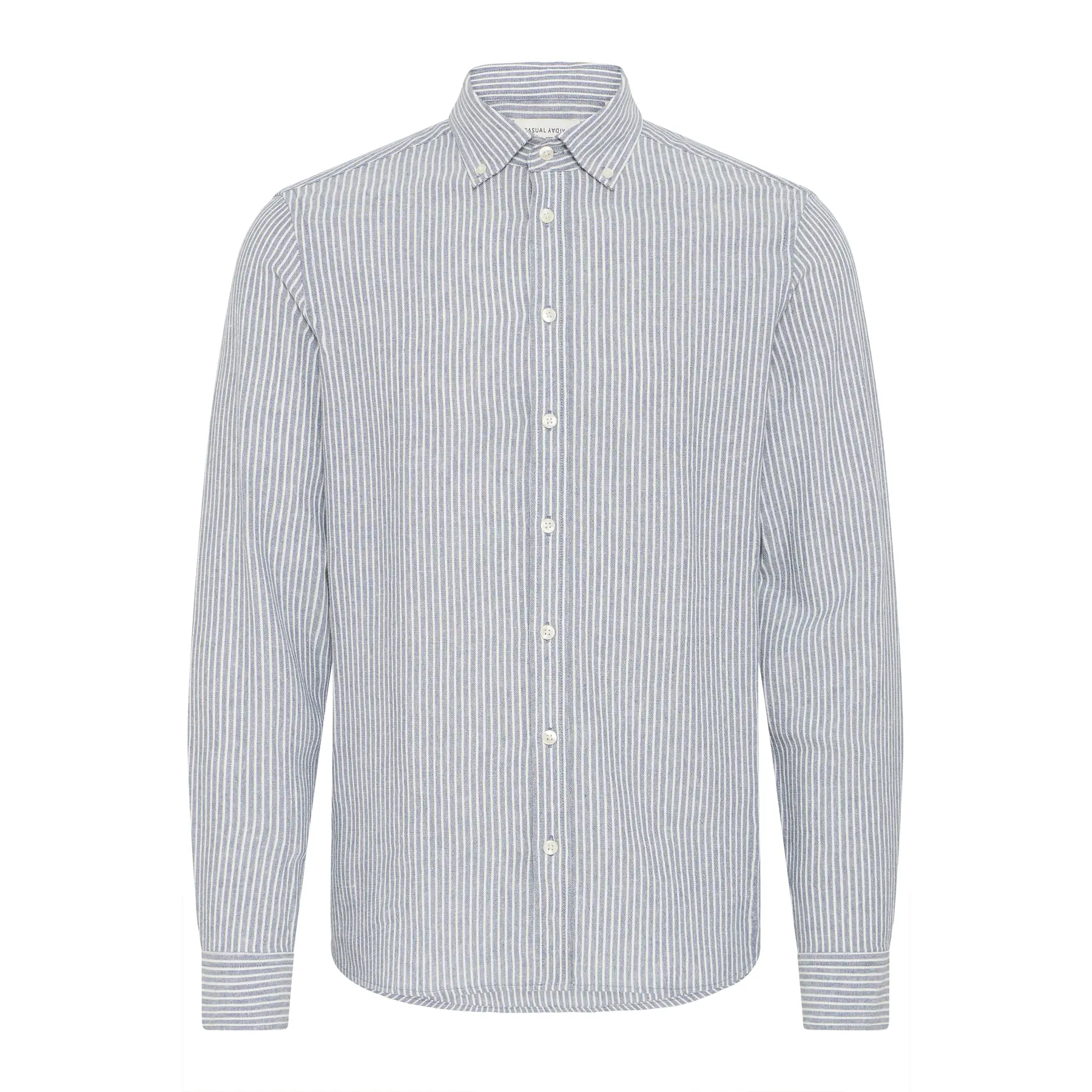 Image of Leinenhemd mit langen Ärmeln Casual Friday CFHanes Mix