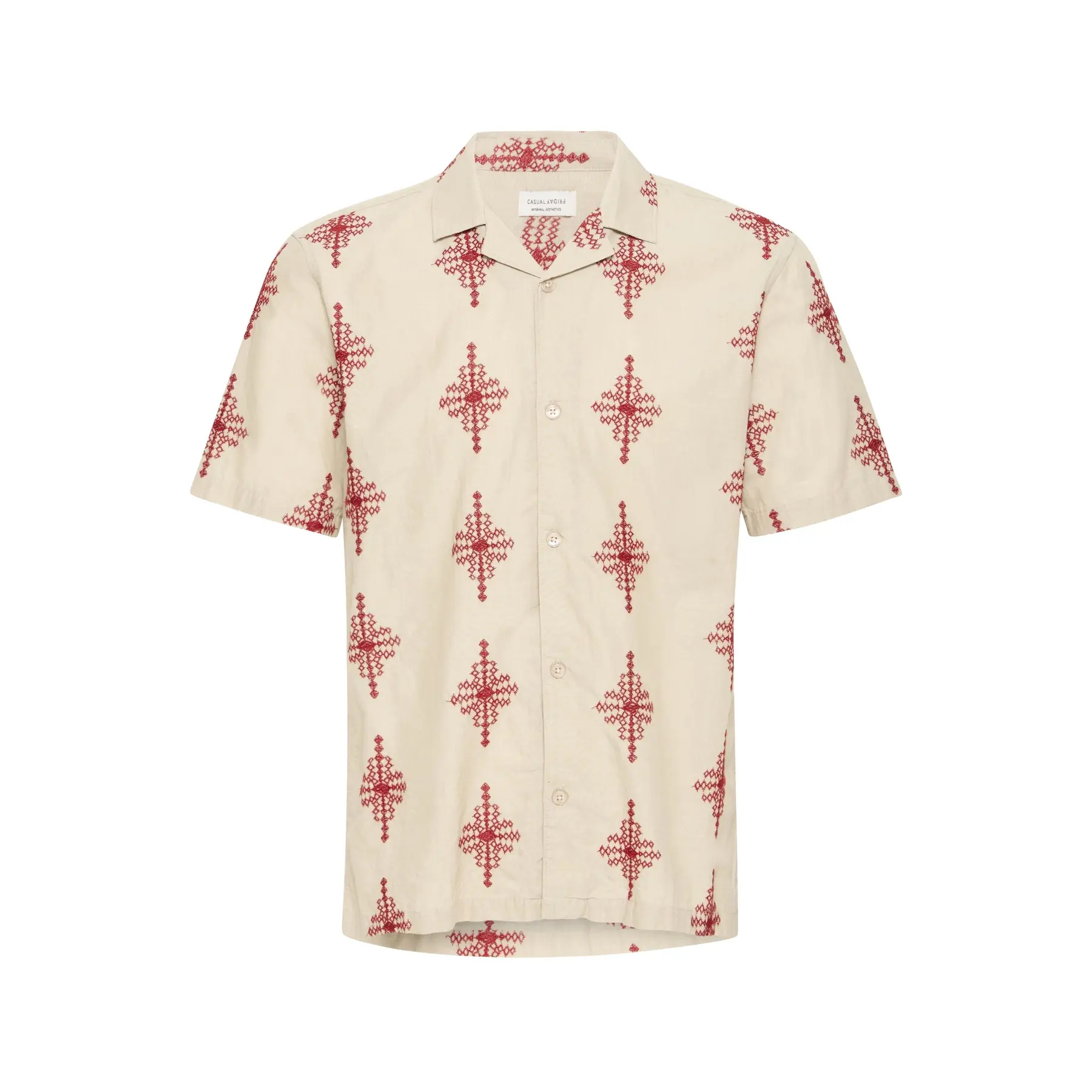 Camicia ricamata Casual Friday CFLeopold