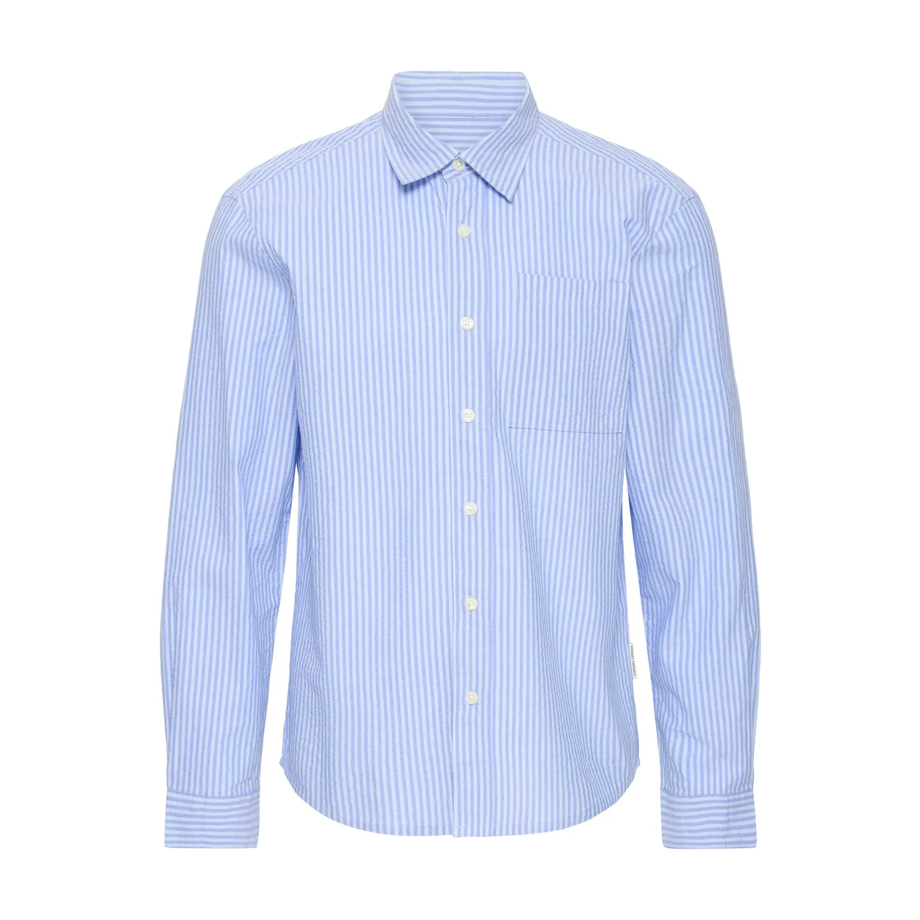 Image of Langarmshirt Casual Friday CFJaevon Seersucker