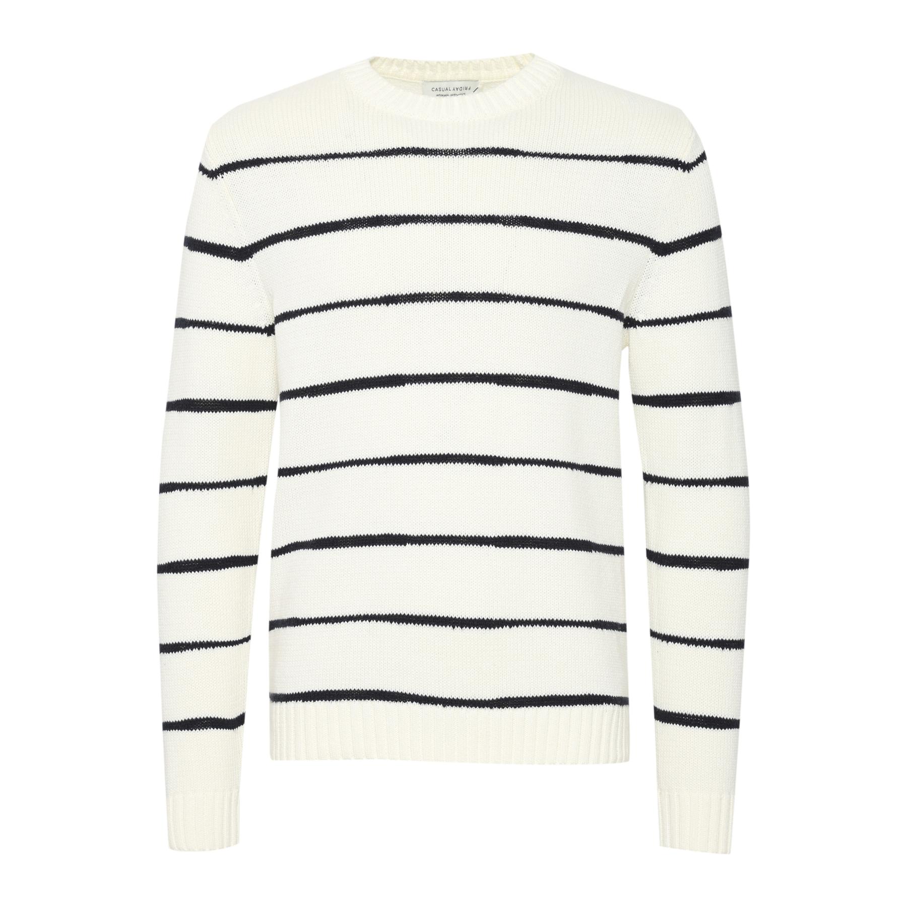 5715573290110 - Pullover mit unregelmäßigen Streifen Casual Friday Karl