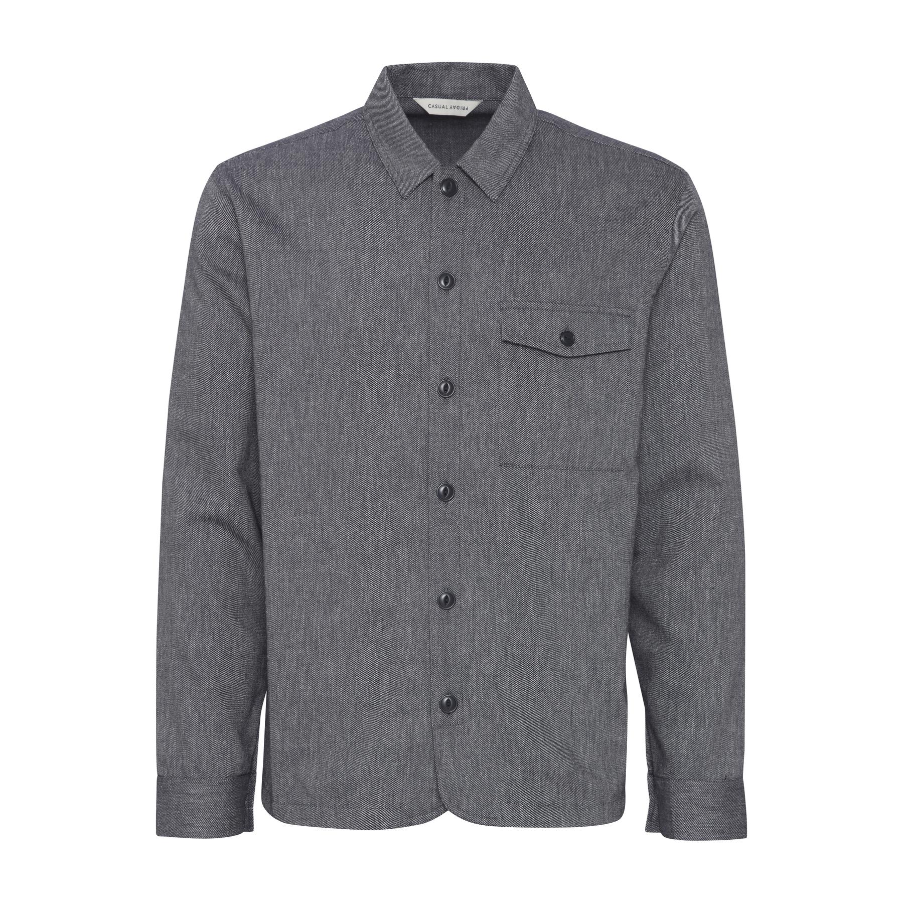 5715376070360 - Langarm-Hemd aus Mischleinen Casual Friday Augusto 0066