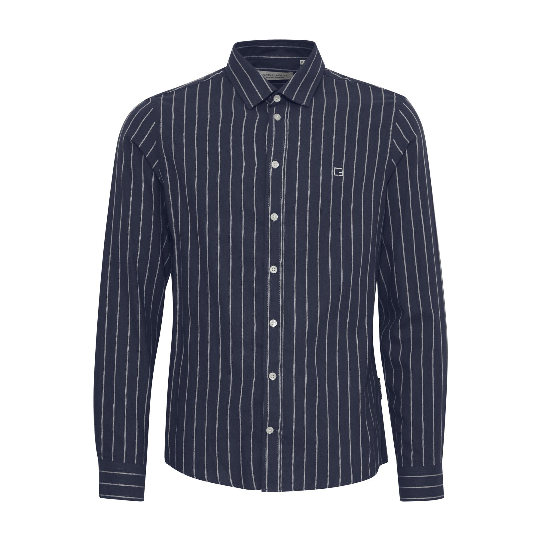 5715572175692 - Gestreifte Langarmhemden Casual Friday Fanton BD 0159