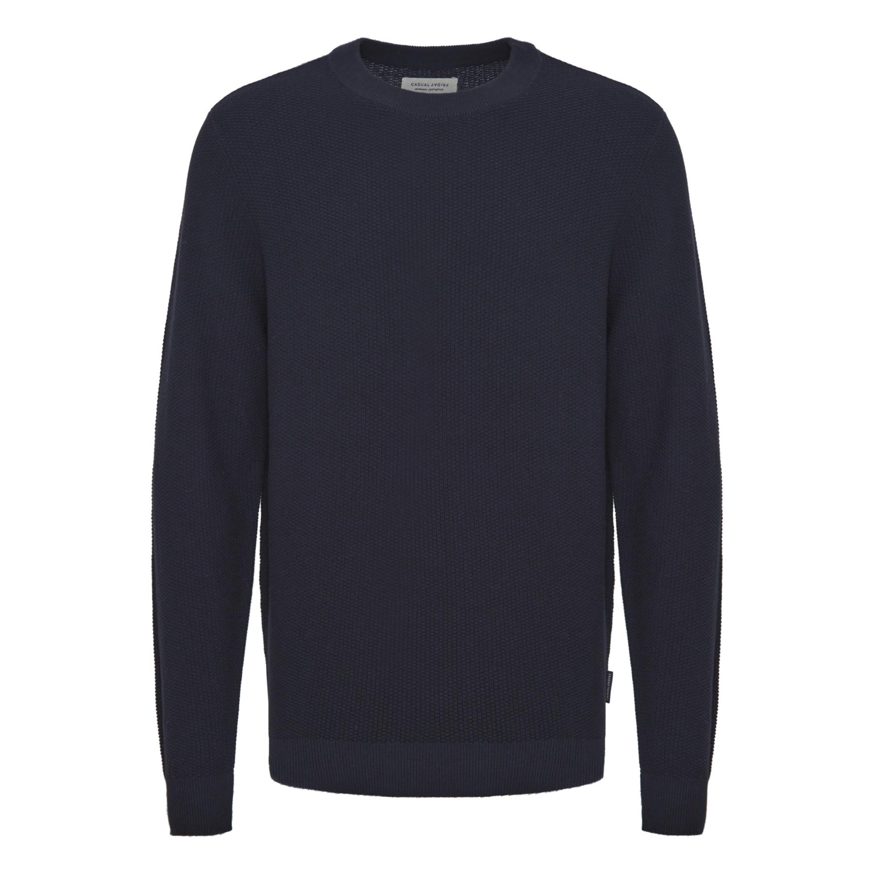 Maglione a collo rotondo strutturato Casual Friday Karl 0160