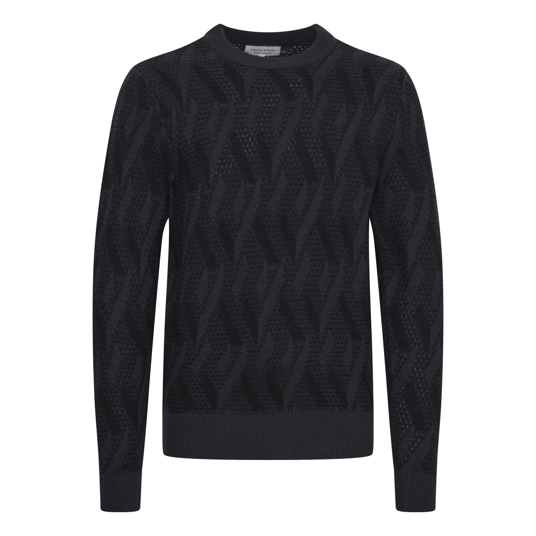 5715572925617 - Pullover mit Rundhalsausschnitt Casual Friday Karl Jaquard
