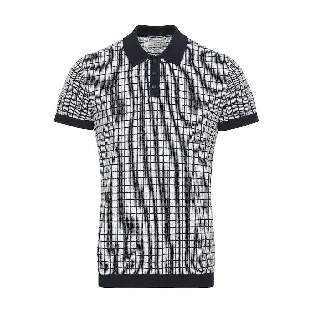 5715574551241 - Geometrisches Strick-Polo Casual Friday Walter